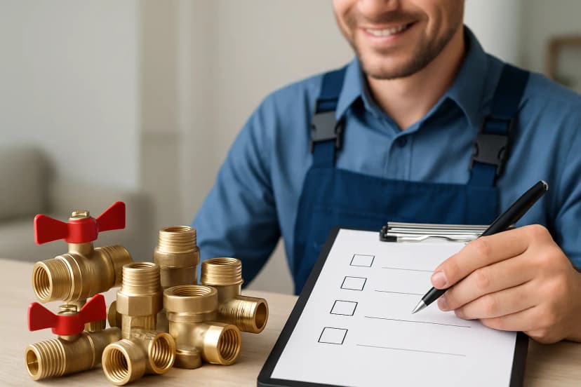 Plumbing Fittings: Contractor Selection Checklist