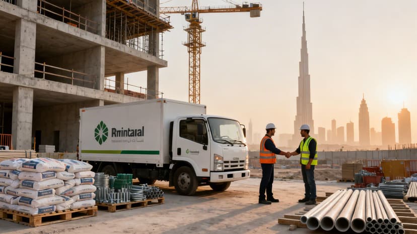 Boost Your Build with same day construction material delivery dubai