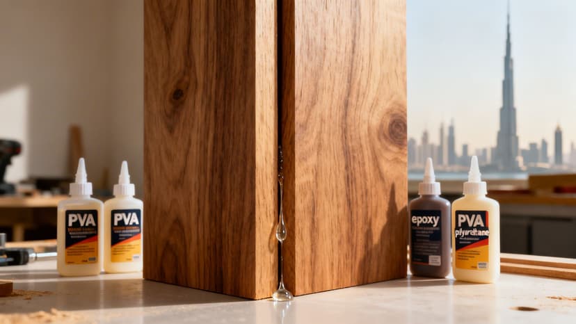 Choosing The Right Wood Adhesive Glue For UAE Projects