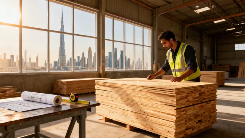 Finding Premier Plywood Suppliers in UAE A Contractor's Guide