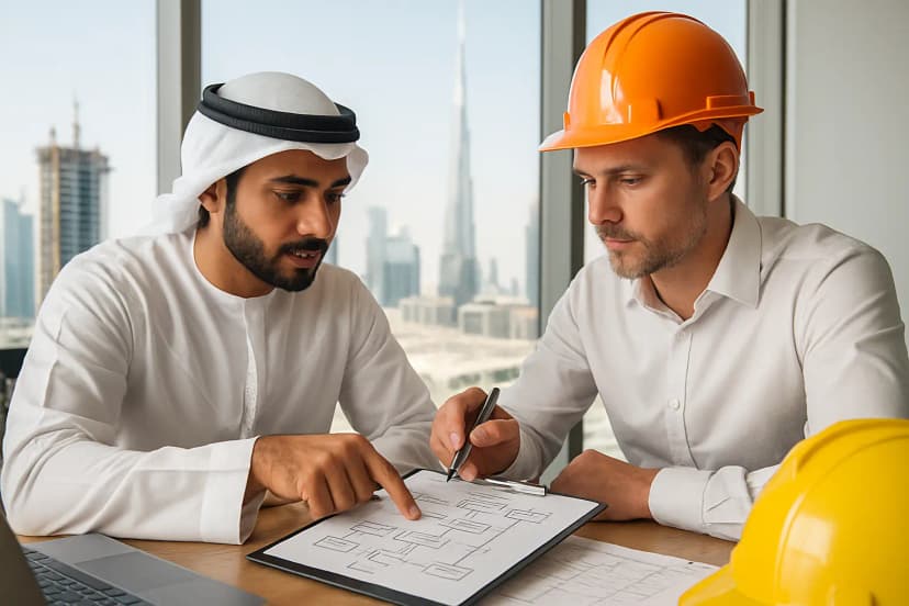 Contractor Procurement Workflow in the UAE