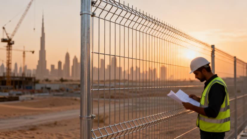 Welded Mesh Fence: UAE Site Security & Compliance Guide (welded mesh fence) 2026