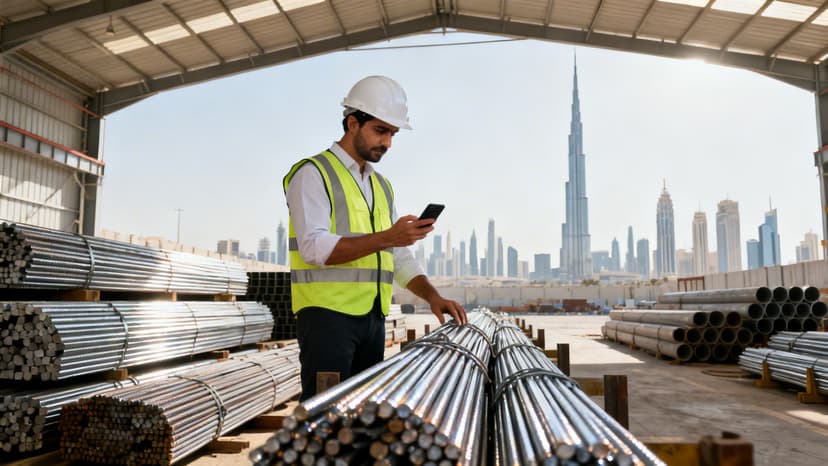 Finding Steel Material Near Me A UAE Contractor's Sourcing Guide