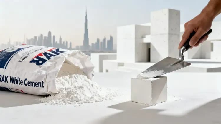 Your Guide to RAK White Cement in UAE Construction