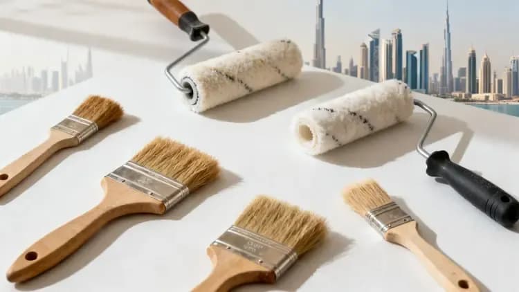 Your Guide to Pro Paint Brushes and Rollers in the UAE