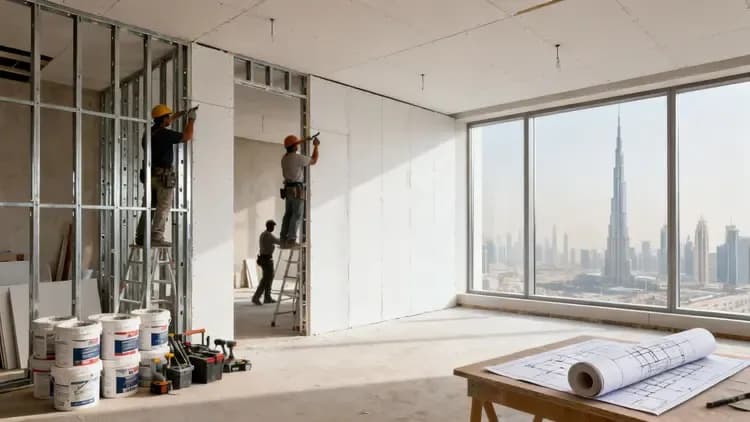 Your Expert Guide to Gypsum Work in Dubai for 2026