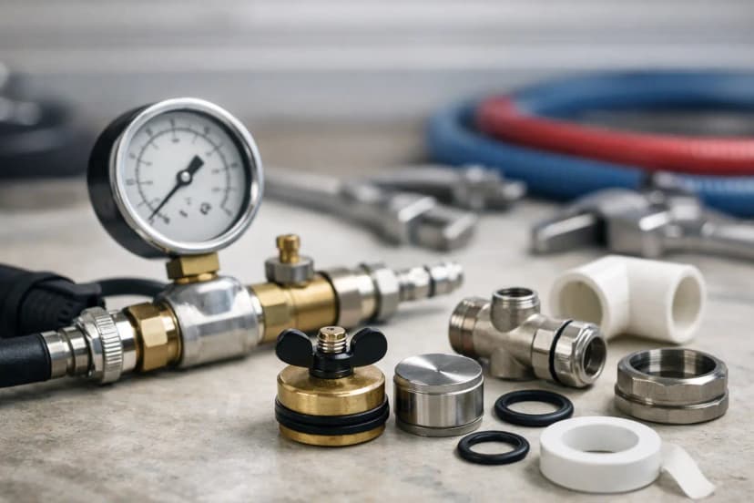 Guide to Plumbing Pressure Testing Fittings