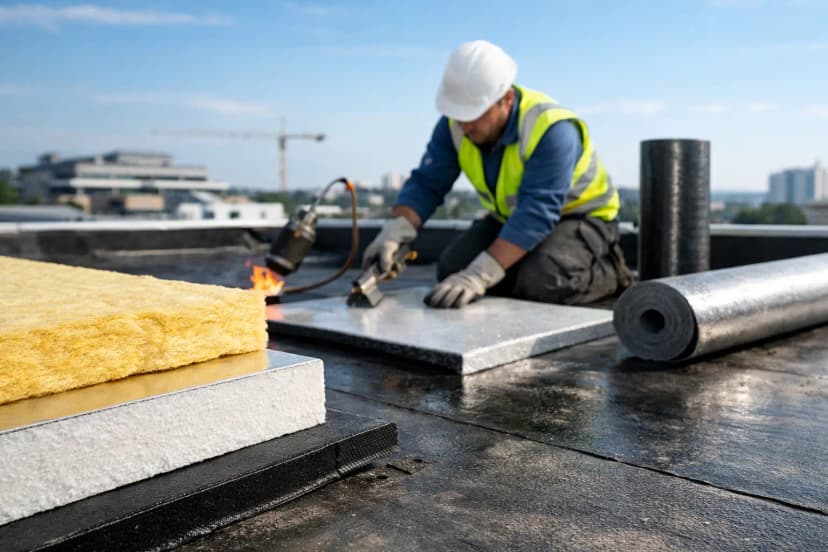 مواد العزل الحراري للأسقف للمقاولات