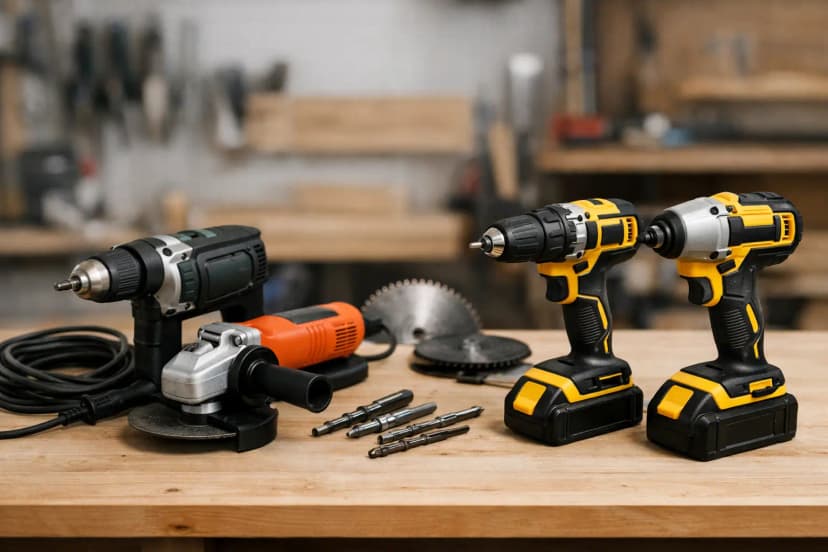 Corded Versus Cordless Power Tools