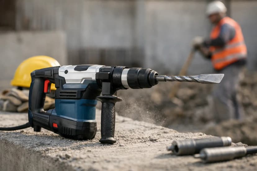 Review Contractor Grade Rotary Hammer for Concrete