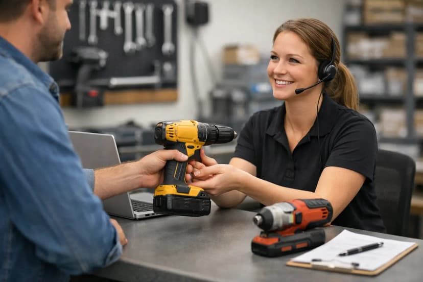 Example Warranty Support for Defective Tools