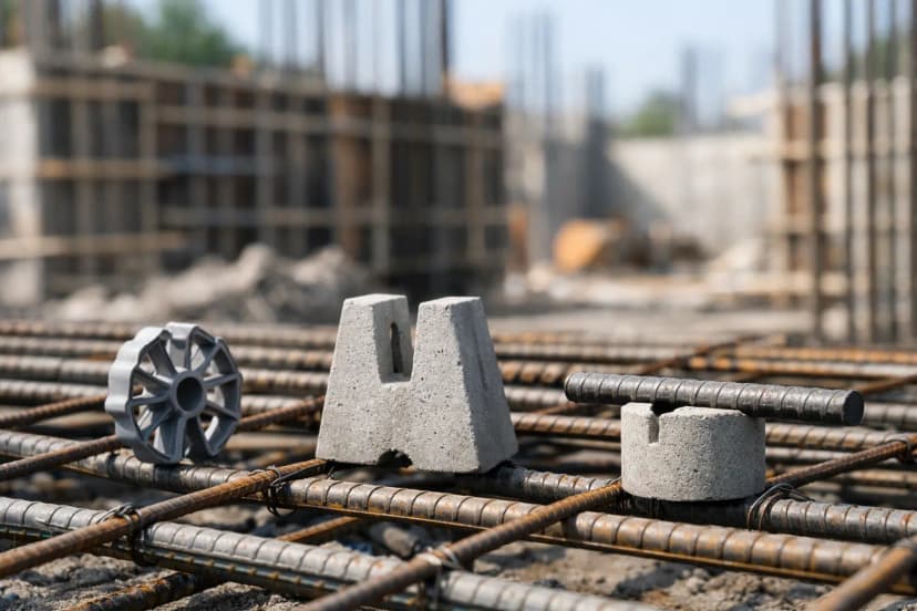 Concrete Spacers: Why Correct Cover Matters
