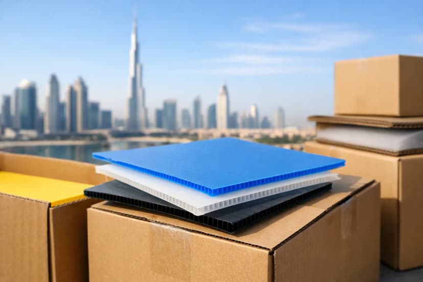 PP Sheets in Dubai for Corrugated Protection