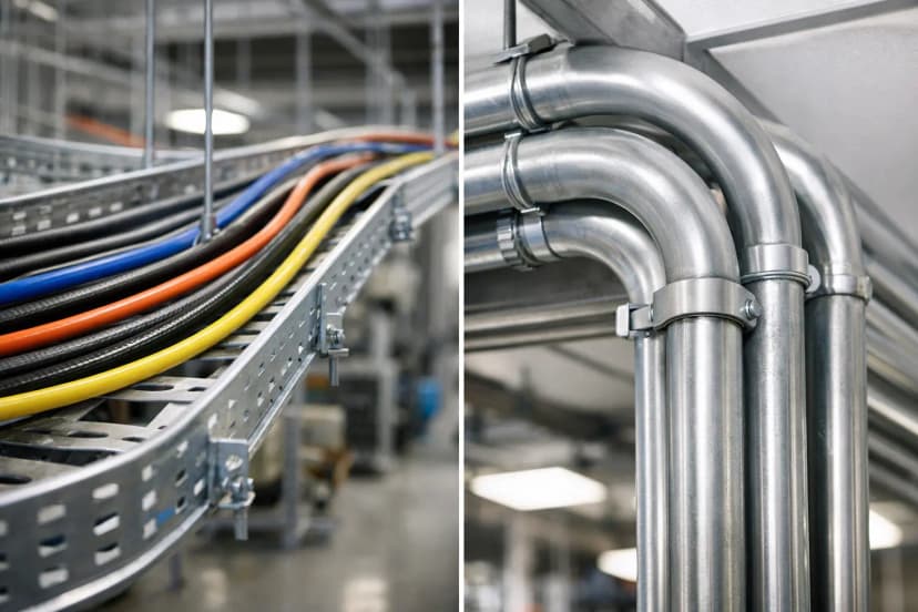 Cable Tray Versus Conduit: Which Fits?