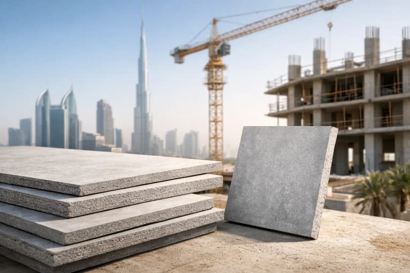 Guide to Fiber Cement Boards for UAE Projects