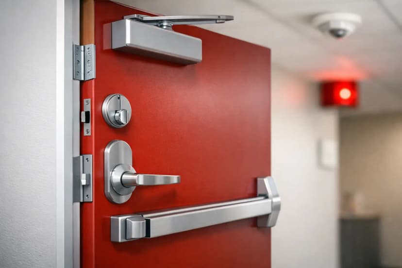 Fire Door Hardware That Keeps Projects Compliant