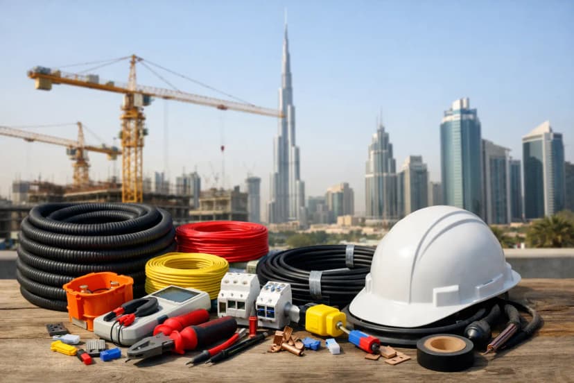 Electrical Supplies That Keep UAE Projects Moving