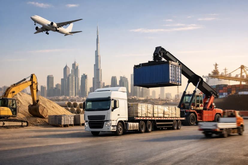 Building Logistics That Keeps UAE Projects Moving