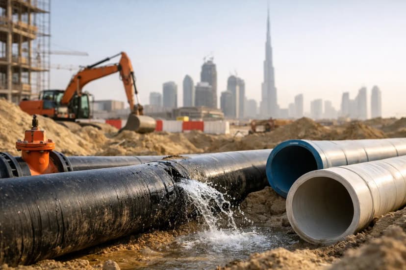 Pipe Damage Prevention for UAE Construction Sites