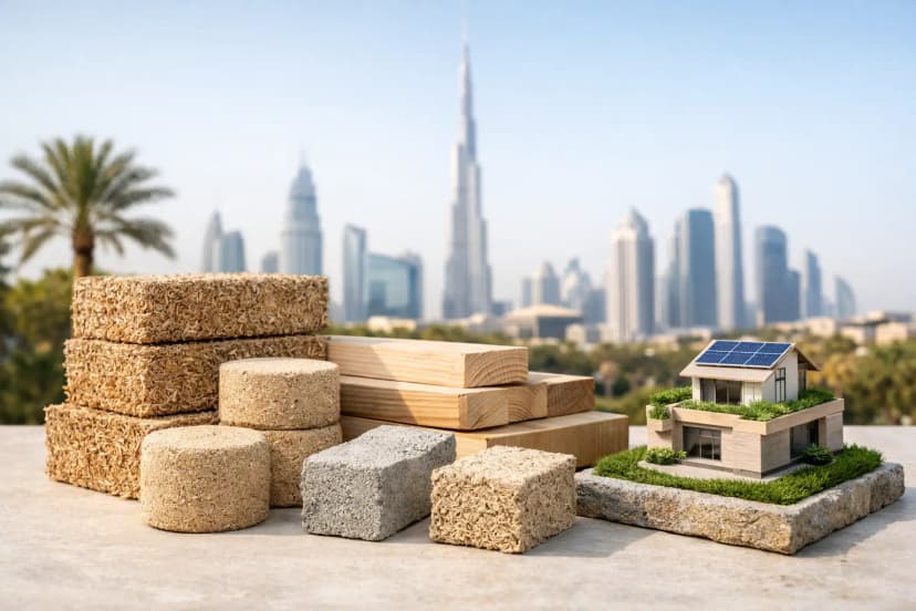 Low Carbon Building Materials for UAE Projects