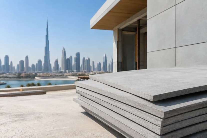Fiber Cement for UAE Projects: Specify It Right