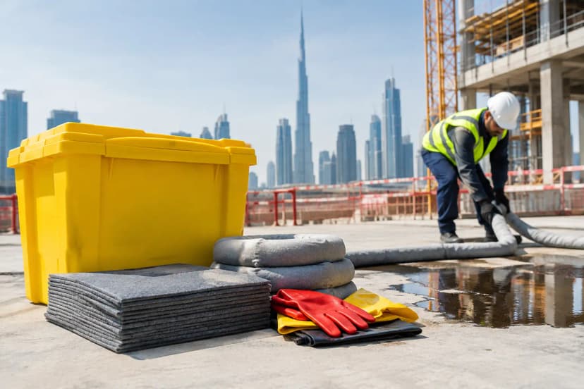 Dubai Construction Spill Kits for Active Jobsites
