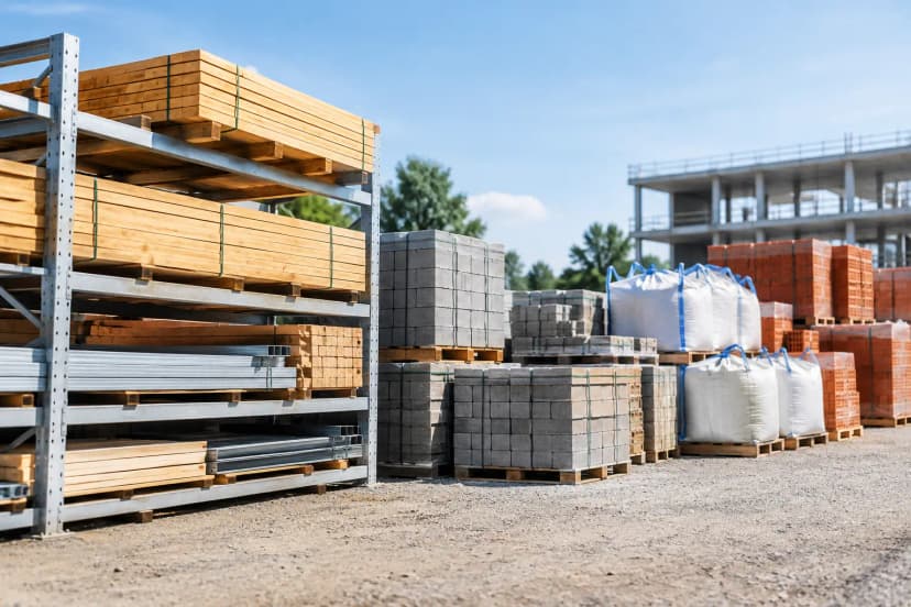 Top Building Material Storage Methods for Sites
